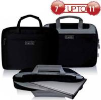 GAUDI Slim Bag 7" - 11" (czarno-popielaty)