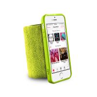 PURO Running Band - Frotka do biegania z etui iPhone SE / iPhone 5s / iPhone 5 + key pocket (limonkowy) PURO Running Band - Frotka do biegania z etui iPhone SE / iPhone 5s / iPhone 5 + key pocket (limonkowy)