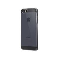 Laut SLIM - Etui iPhone SE / iPhone 5s / iPhone 5 + 2x folia na ekran (czarny przezroczysty)