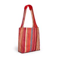 BUILT Reusable Shopper - Torba zakupowa z etui (Stripe No. 10)