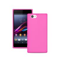 PURO Ultra Slim "0.3" Cover - Zestaw etui + folia na ekran Sony Xperia Z3 Compact (różowy)