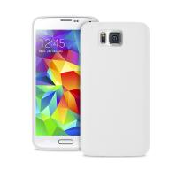 PURO Ultra Slim "0.3" Cover - Zestaw etui + folia na ekran Samsung Galaxy Alpha (półprzezroczysty)