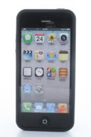 Geffy - Etui iPhone SE / iPhone 5s / iPhone 5 bumper TPU/PVC black
