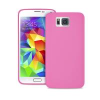 PURO Ultra Slim "0.3" Cover - Zestaw etui + folia na ekran Samsung Galaxy Alpha (różowy)