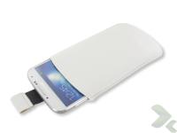 Geffy - Etui uniwersalne Tel 126x69 pull-up eko-skóra white Geffy - Etui uniwersalne Tel 126x69 pull-up eko-skóra white