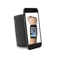 PURO Running Band - Frotka do biegania z etui iPhone 6s / iPhone 6 z key pocket (czarny) PURO Running Band - Frotka do biegania z etui iPhone 6s / iPhone 6 z key pocket (czarny)
