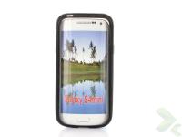 Geffy - Etui Samsung Galaxy S4 Mini TPU dual clear black