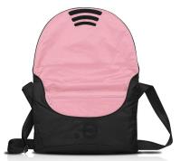 be.ez LA garde robe Black Addict - Torba MacBook Air 13" / MacBook Pro 13" / MacBook Pro 13" Retina / Notebook 13" (czarny/różowy)