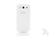 Geffy - Etui Samsung Galaxy S III TPU dual clear white