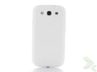 Geffy - Etui Samsung Galaxy S III TPU solid color white