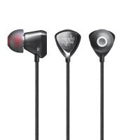 Moshi Vortex Dark Steel - Słuchawki douszne premium z przetwornikami RigidBody HR8