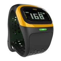 Mio ALPHA 2 - Pulsometr nadgarstkowy Bluetooth Smart wodoszczelny (żółty)