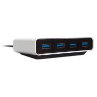 Moshi iLynx 3.0 INTL - Hub 4xUSB 3.0 dla PC i Mac (srebrny)
