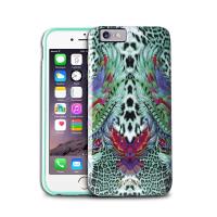 JUST CAVALLI Wings Cover - Etui iPhone 6s / iPhone 6 (zielony)
