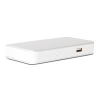 Moshi IonBank 5K - Bateria przenośna 5000mAh 15W USB + kabel Lightning MFi (biały)