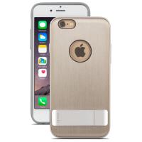 Moshi iGlaze Kameleon - Etui hardshell z podstawką iPhone 6s / iPhone 6 (Brushed Titanium) Moshi iGlaze Kameleon - Etui hardshell z podstawką iPhone 6s / iPhone 6 (Brushed Titanium)