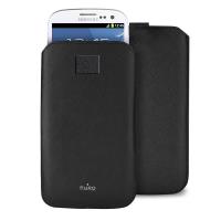 PURO Essential Slim - Etui uniwersalne do smartfonów rozmiar XL (czarny)