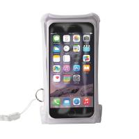 PURO Nieprzemakalne etui smartphone/phablet max. 5.1" + kieszeń na kartę (przezroczysty)
