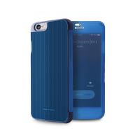 ITALIA INDEPENDENT Stripe Sense Case - Etui Apple iPhone 6s / iPhone 6 w/Quick View & Answer (niebieski) ITALIA INDEPENDENT Stripe Sense Case - Etui Apple iPhone 6s / iPhone 6 w/Quick View & Answer (niebieski)