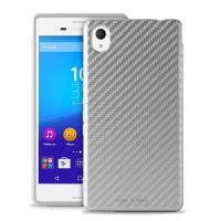 ITALIA INDEPENDENT Carbon - Etui Sony Xperia M4 Aqua (srebrny) ITALIA INDEPENDENT Carbon - Etui Sony Xperia M4 Aqua (srebrny)