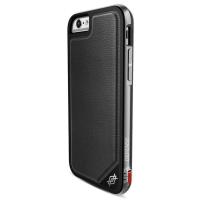 X-Doria Defense Lux - Aluminiowe etui iPhone 6s Plus / iPhone 6 Plus (Black Leather)