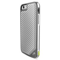 X-Doria Defense Lux - Aluminiowe etui iPhone 6s / iPhone 6 (Silver Carbon)