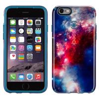 Speck CandyShell Inked - Etui iPhone 6s / iPhone 6 (Red Pattern/Tahoe Blue) zastępuje SPK-A3071