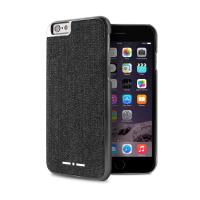 ITALIA INDEPENDENT Denim - Etui iPhone 6s / iPhone 6 (czarny) ITALIA INDEPENDENT Denim - Etui iPhone 6s / iPhone 6 (czarny)