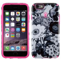 Speck CandyShell Inked - Etui iPhone 6s / iPhone 6 (Vintage Bouquet Grey/Shocking Pink)