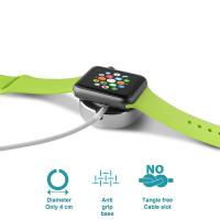 PURO Mini Desk Holder - Mini stacja dokująca Apple Watch (srebrny)