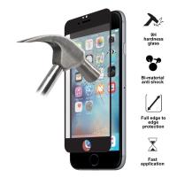 PURO Premium Tempered Glass - Szkło ochronne hartowane na ekran iPhone 6s Plus / iPhone 6 Plus (czarna ramka)