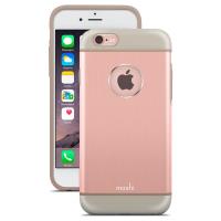 Moshi iGlaze Armour - Etui aluminiowe iPhone 6s Plus / iPhone 6 Plus (Golden Rose)
