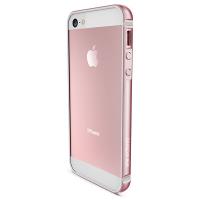 X-Doria Bump Gear Plus - Aluminiowy bumper iPhone SE / iPhone 5s / iPhone 5 (Rose Gold)