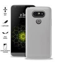 PURO Ultra Slim "0.3" Cover - Zestaw etui + folia na ekran LG G5 (półprzezroczysty)