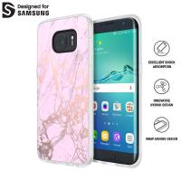 Incipio Design Series Marble - Etui Samsung Galaxy S7 edge (różowy/złoty) Incipio Design Series Marble - Etui Samsung Galaxy S7 edge (różowy/złoty)