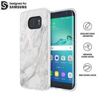 Incipio Design Series Marble - Etui Samsung Galaxy S7 edge (biały/srebrny) Incipio Design Series Marble - Etui Samsung Galaxy S7 edge (biały/srebrny)