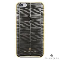 Incipio Trina Turk 2-Pc Case With Metallic Bumper - Etui iPhone SE / iPhone 5s / iPhone 5 (Descanso Black/Clear/Gold)