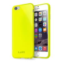 Laut HUEX NEON - Etui iPhone 6s / iPhone 6 z 2 foliami na ekran w zestawie (żółty)