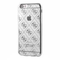 Guess 4G Transparent - Etui iPhone 6s / iPhone 6 (przezroczysty/srebrny)