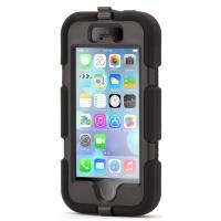 Griffin Survivor All-Terrain - Pancerne etui iPhone SE / iPhone 5s / iPhone 5 (czarny)