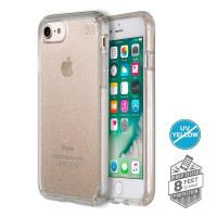 Speck Presidio Clear with Glitter - Etui iPhone 7 (Gold Glitter/Clear)