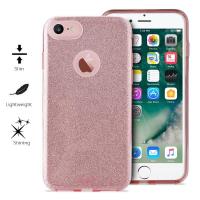 PURO Glitter Shine Cover - Etui iPhone 8 / 7 (Rose Gold)