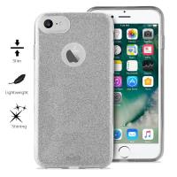 PURO Glitter Shine Cover - Etui iPhone 8 / 7 (Silver)