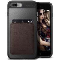 Obliq Flex Wallet - Etui z kieszonką na kartę iPhone 7 Plus (Espresso) Obliq Flex Wallet - Etui z kieszonką na kartę iPhone 7 Plus (Espresso)
