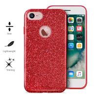 PURO Glitter Shine Cover - Etui iPhone 7 (Red Love) Limited edition PURO Glitter Shine Cover - Etui iPhone 7 (Red Love) Limited edition