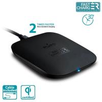 PURO Fast Charger Charging Induction Station QI - Uniwersalna stacja bezprzewodowa z ładowaniem indukcyjnym QI, 2 A (czarny)
