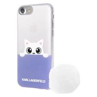 Karl Lagerfeld K-Peek A Boo Case - Etui iPhone 7 (Glitter/Blue) Karl Lagerfeld K-Peek A Boo Case - Etui iPhone 7 (Glitter/Blue)