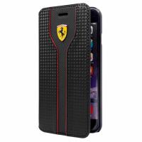 Ferrari Racing Red Trim - Etui iPhone 7 Plus z kieszenią na kartę (Black Carbon) Ferrari Racing Red Trim - Etui iPhone 7 Plus z kieszenią na kartę (Black Carbon)