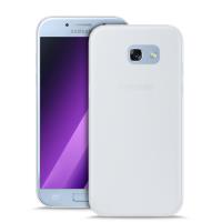 PURO Ultra Slim "0.3" Cover - Zestaw etui + folia na ekran Samsung Galaxy A5 (2017) (półprzezroczysty)