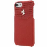 Ferrari Lusso Hardcase Racing - Etui skórzane iPhone 7 (czerwony) Ferrari Lusso Hardcase Racing - Etui skórzane iPhone 7 (czerwony)